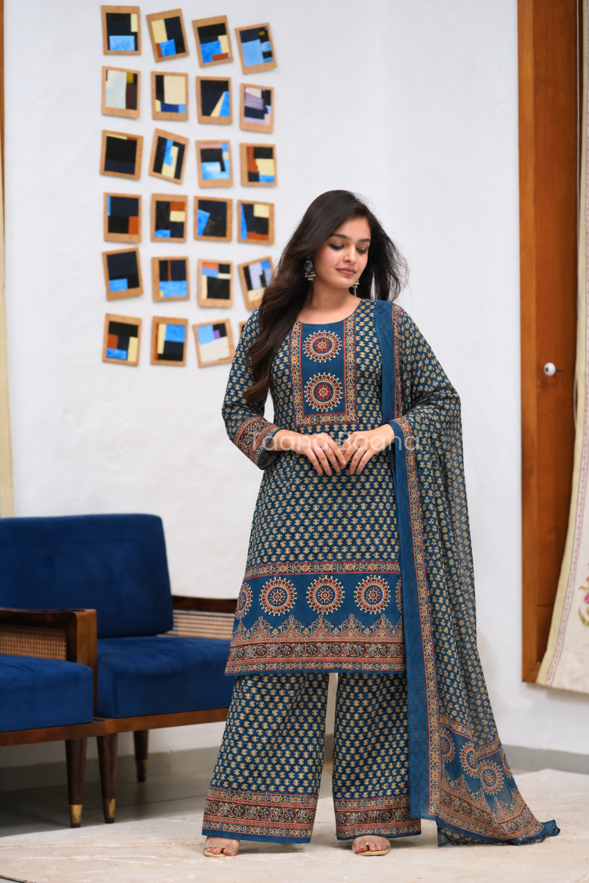 Dupatta Pant Set
