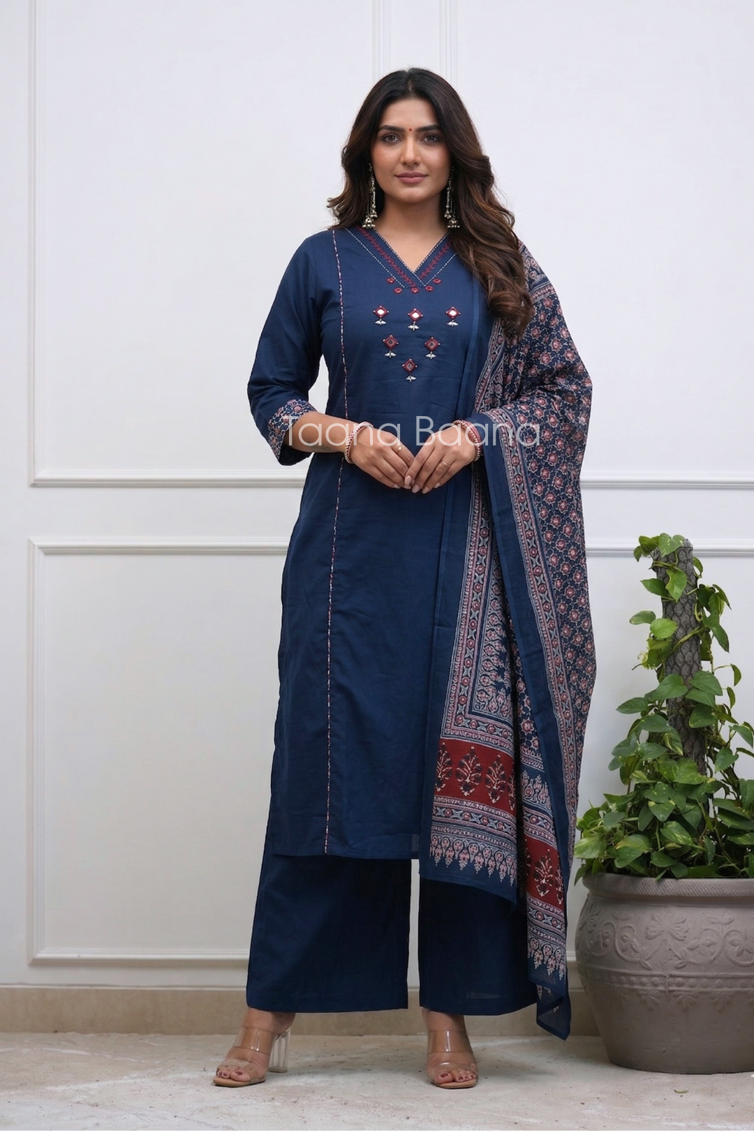 Dupatta Pant Set