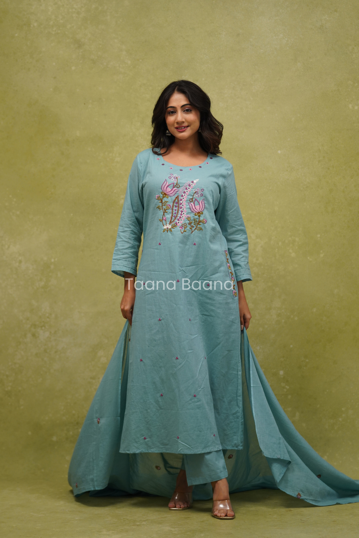 Dupatta Pant Set