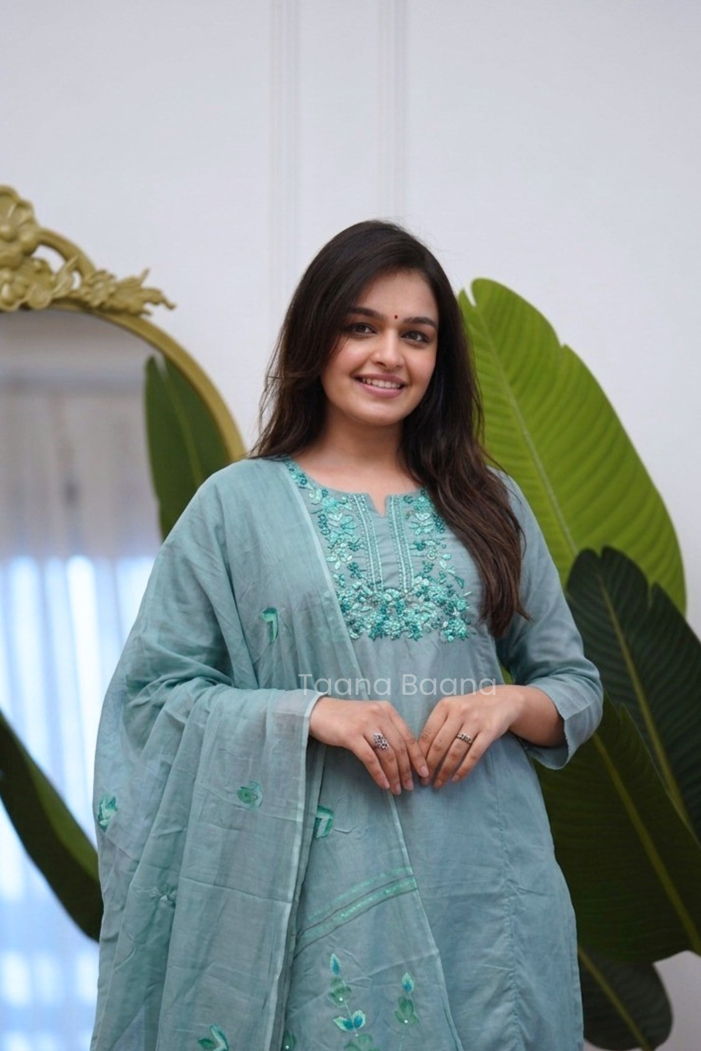 Dupatta Pant Set