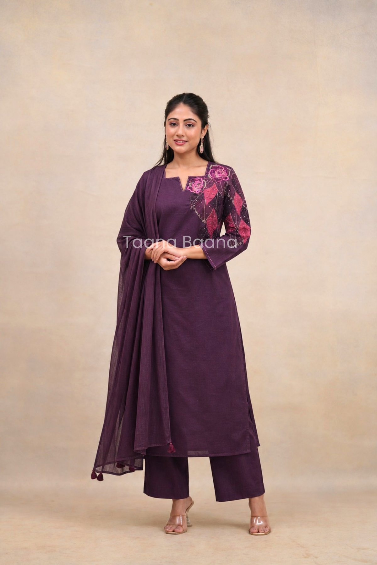 Dupatta Pant Set