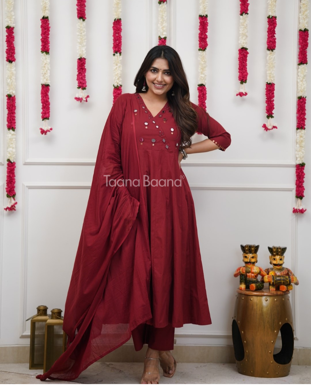 Dupatta Pant Set