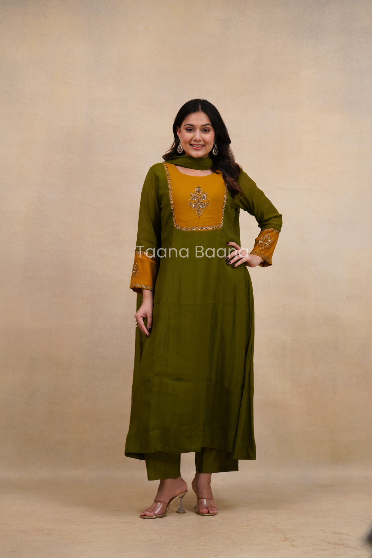 Dupatta Pant Set