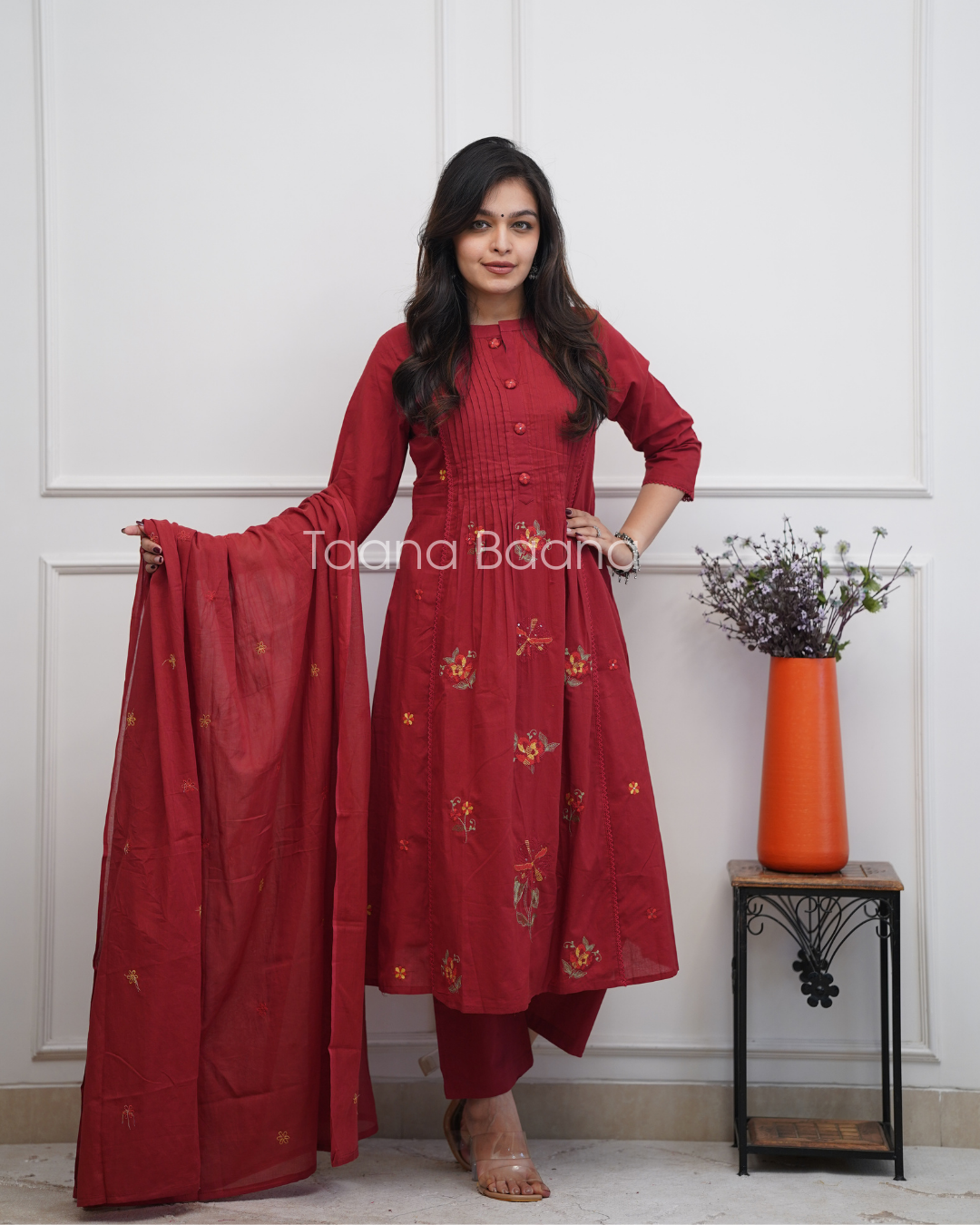 Dupatta Pant Set