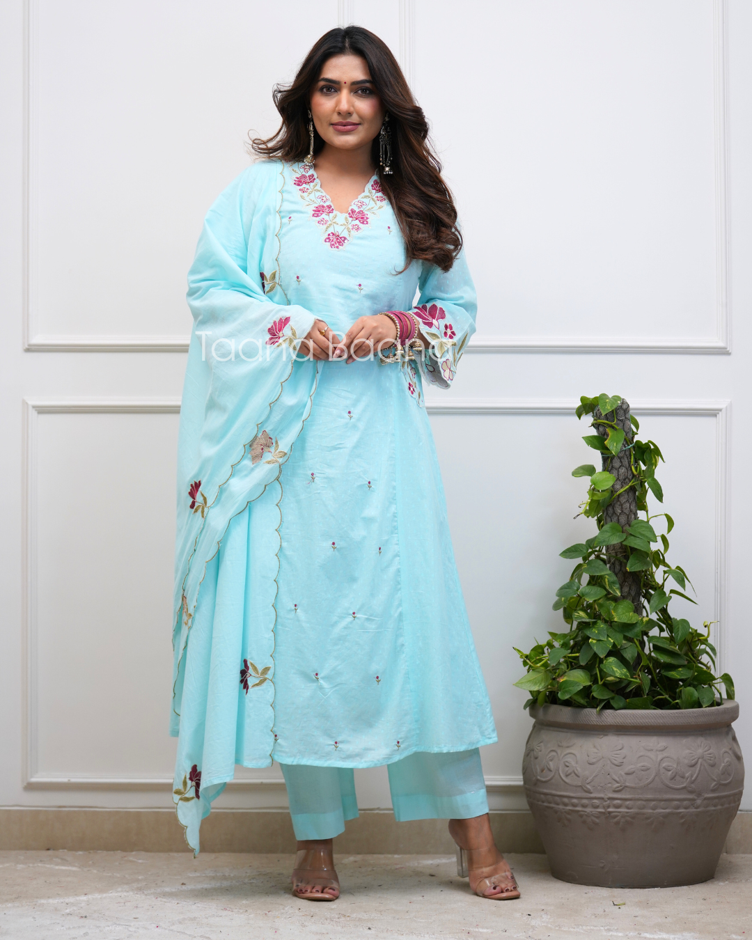 Dupatta Pant Set