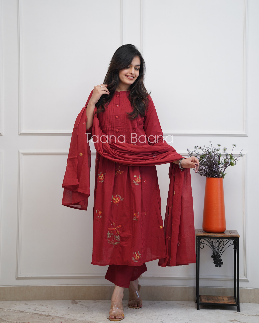 Dupatta Pant Set
