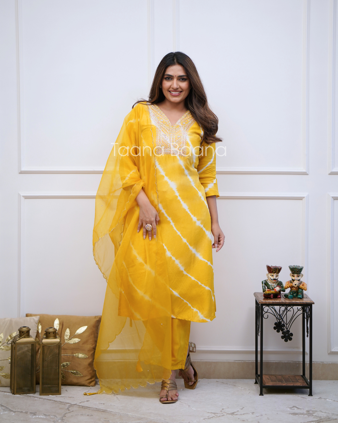 Dupatta Pant Set
