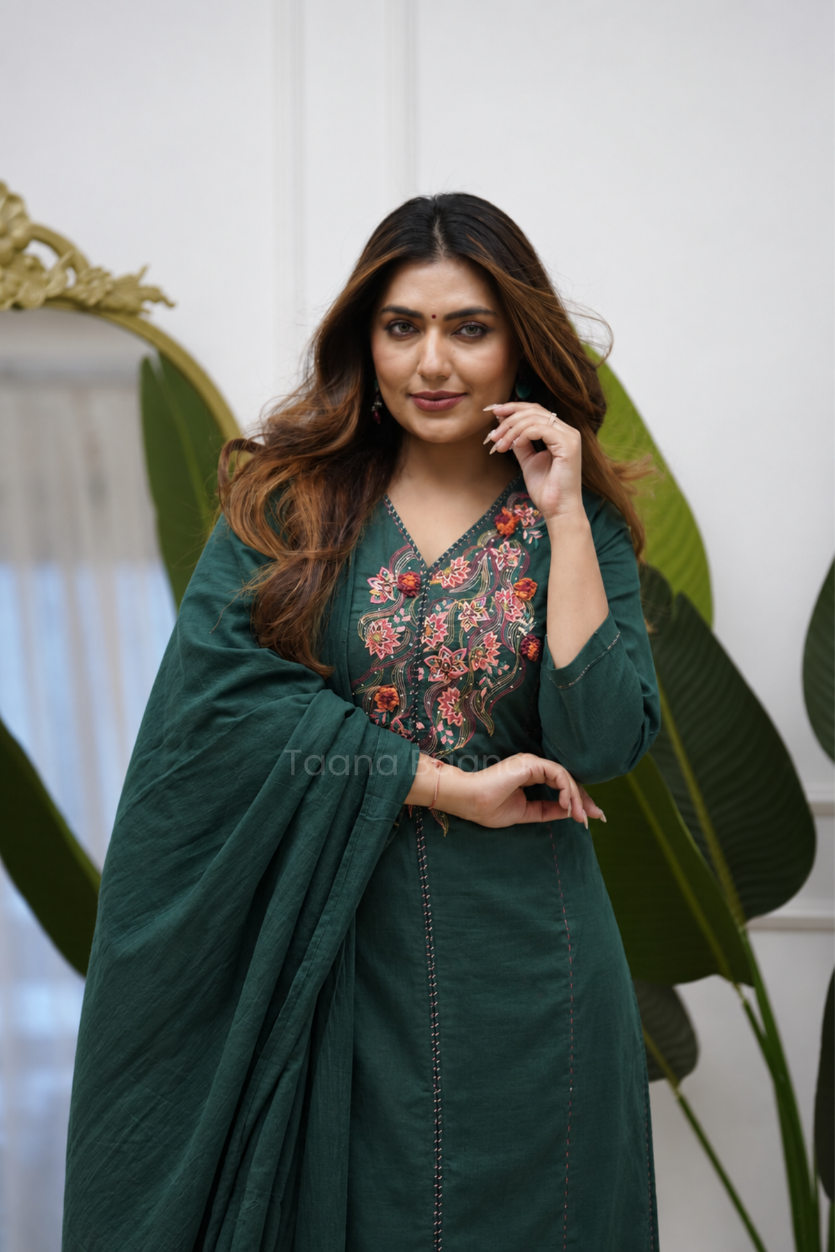 Dupatta Pant Set
