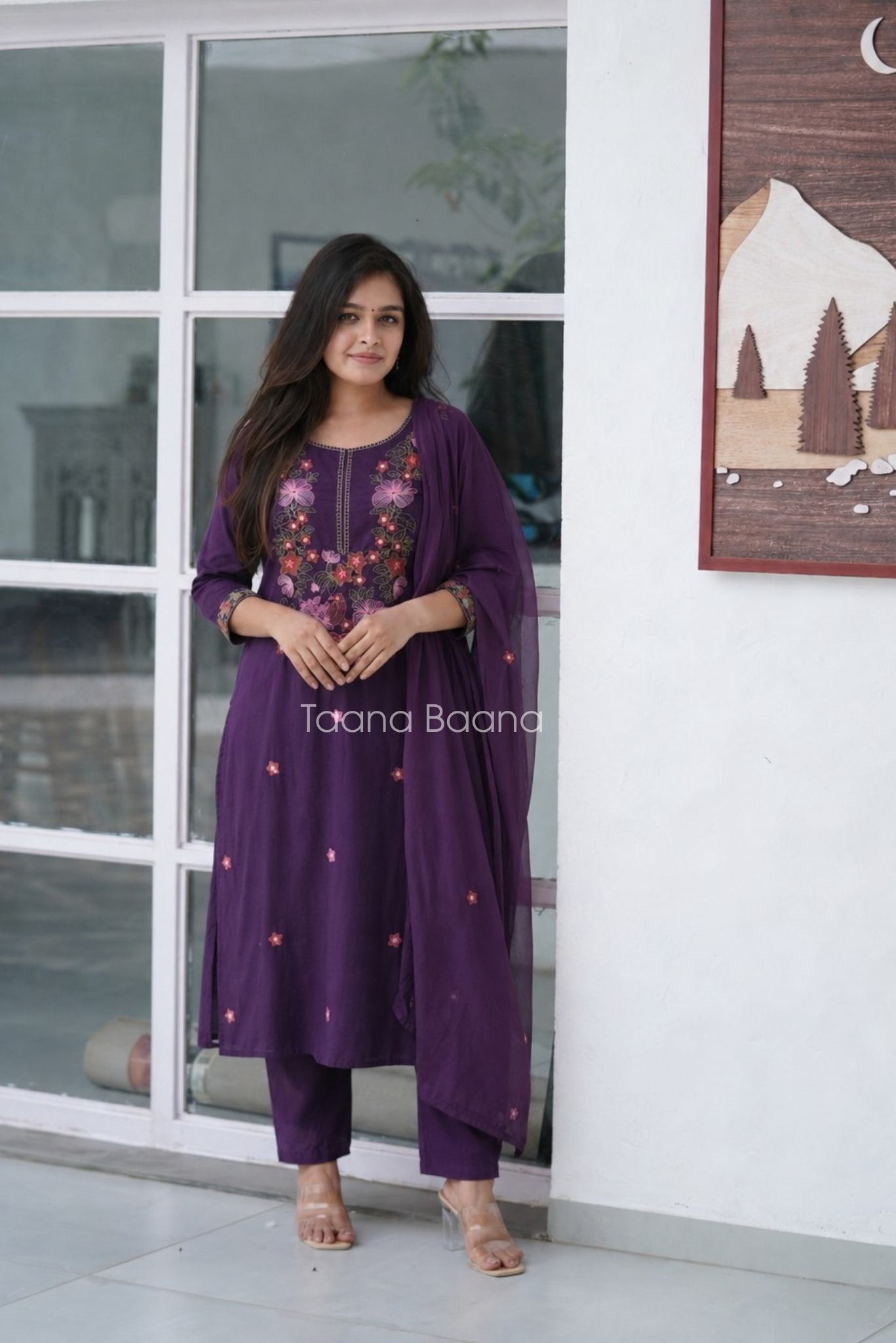Dupatta Pant Set