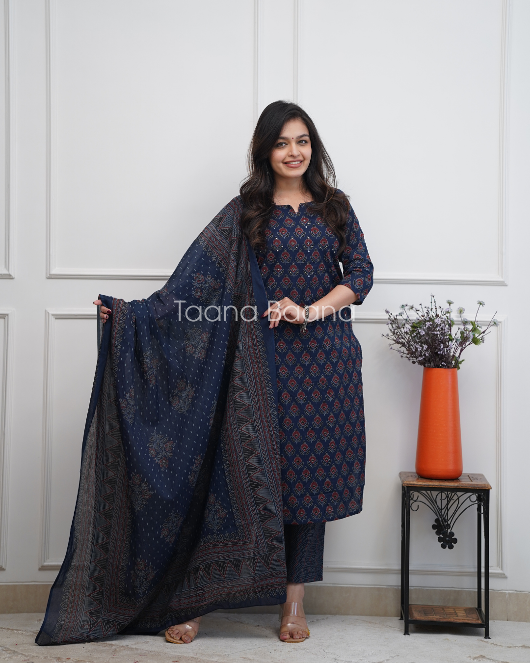 Dupatta Pant Set