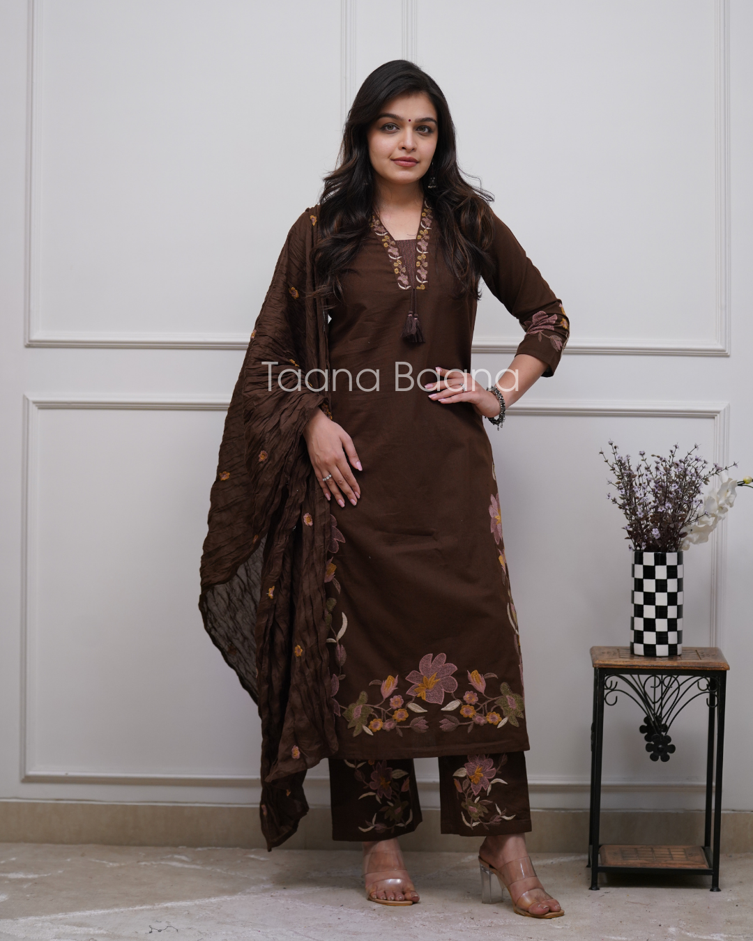Dupatta Pant Set