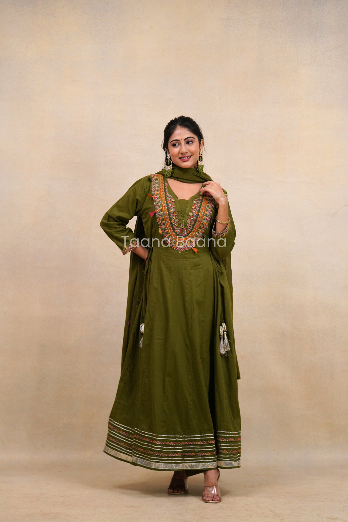 Dupatta Pant Set