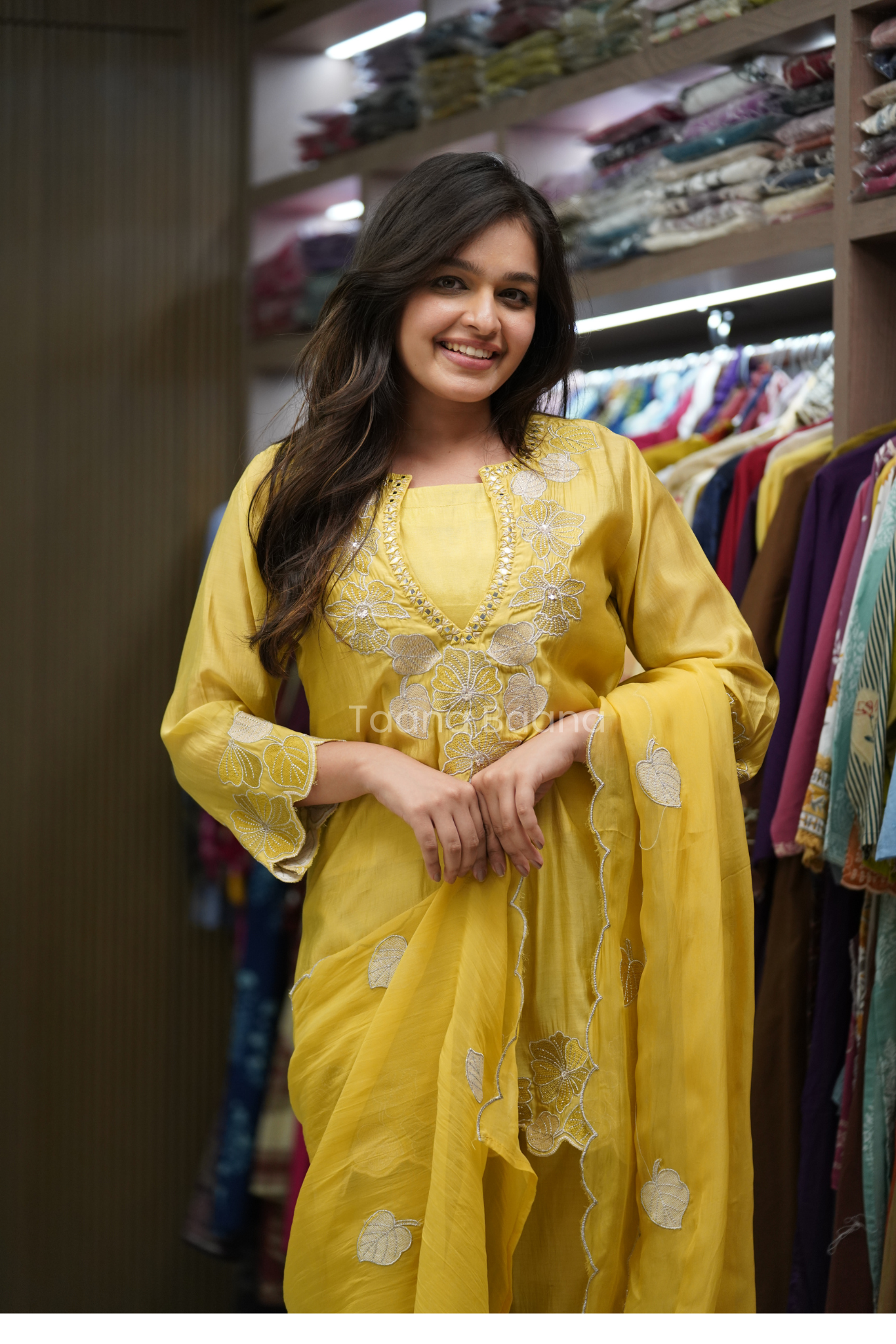 Dupatta Plazo Set