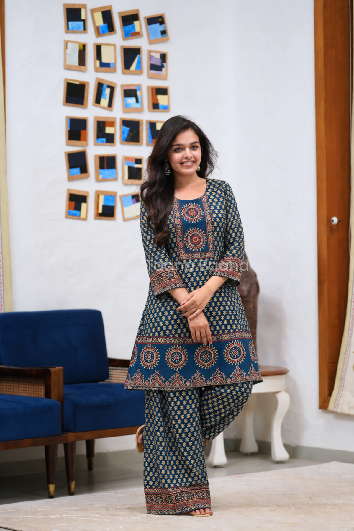 Dupatta Pant Set