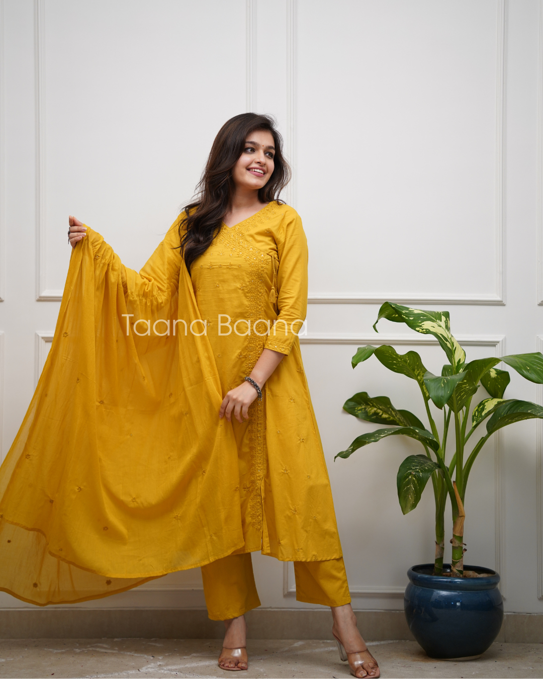 Dupatta Pant Set