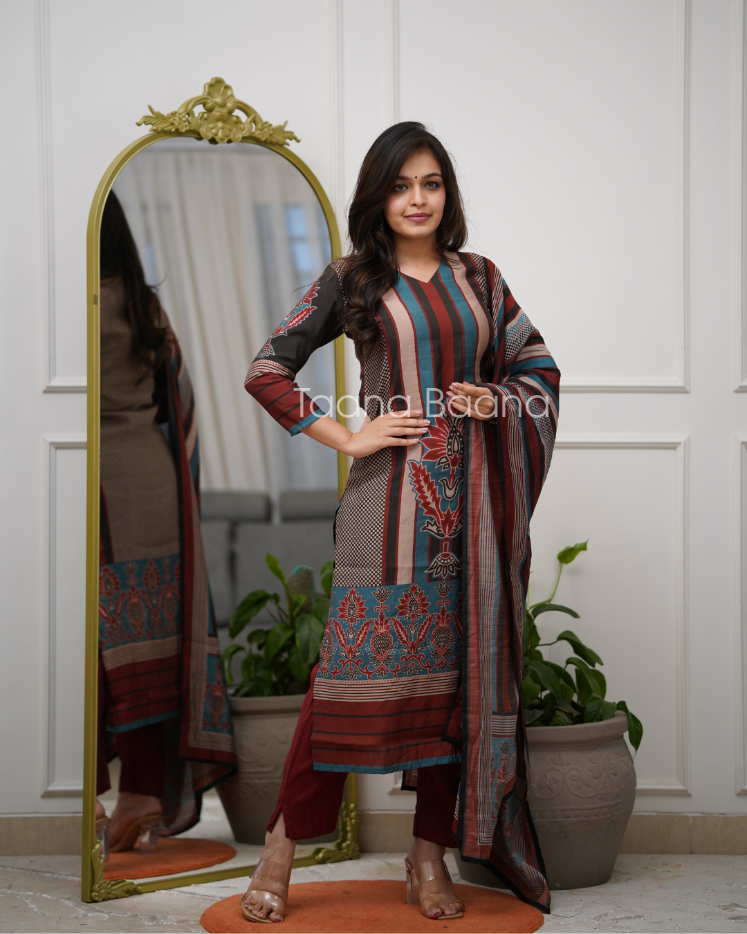 Dupatta Pant Set