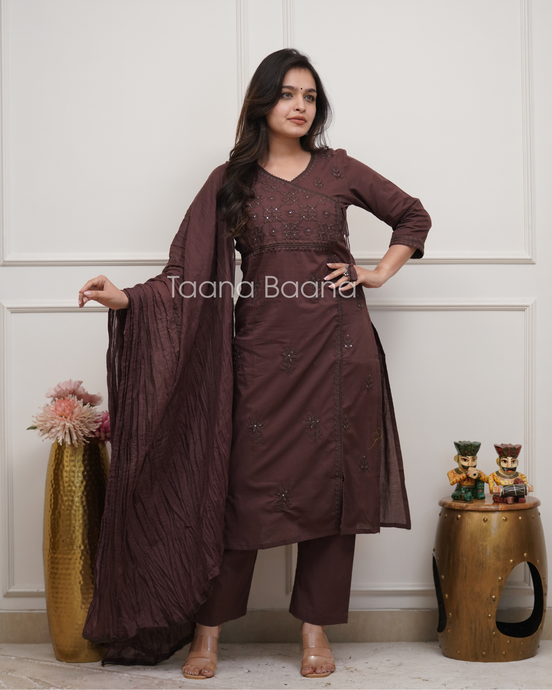 Dupatta Pant Set
