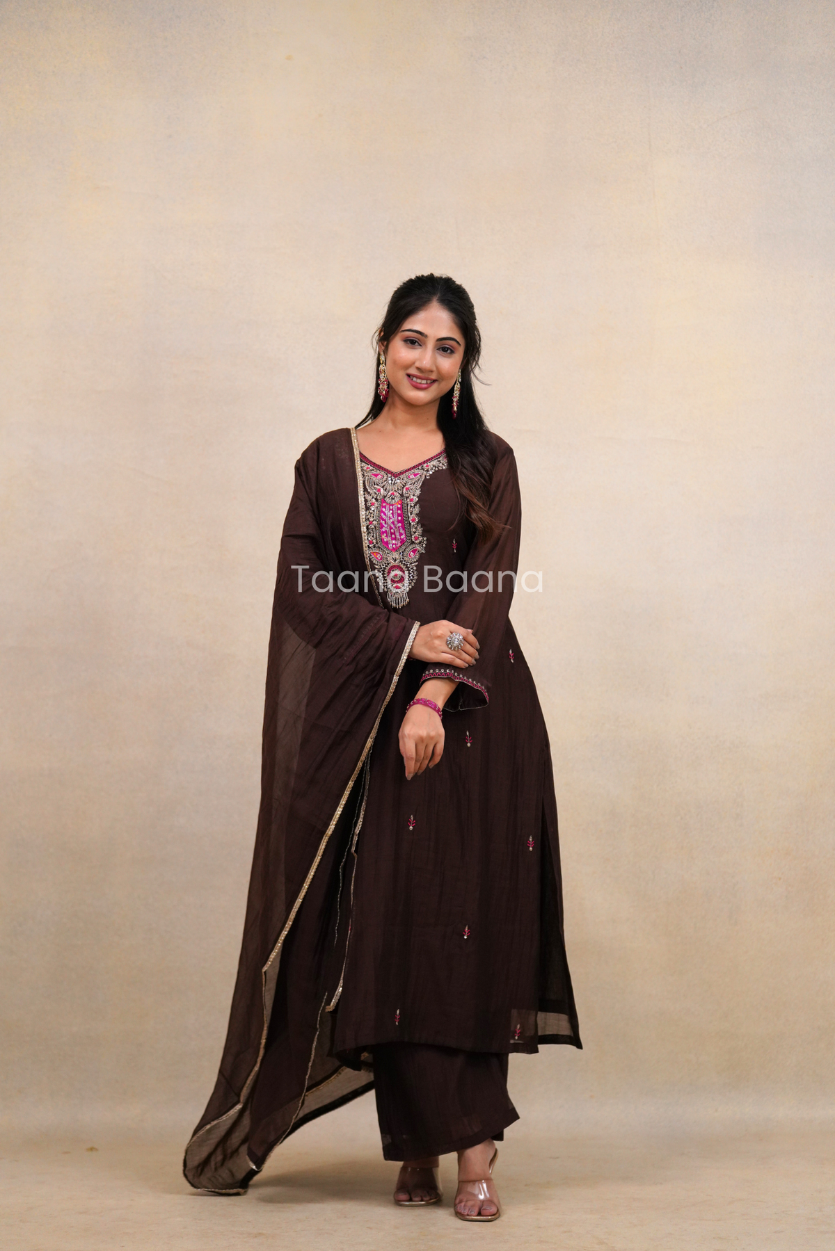Dupatta Pant Set
