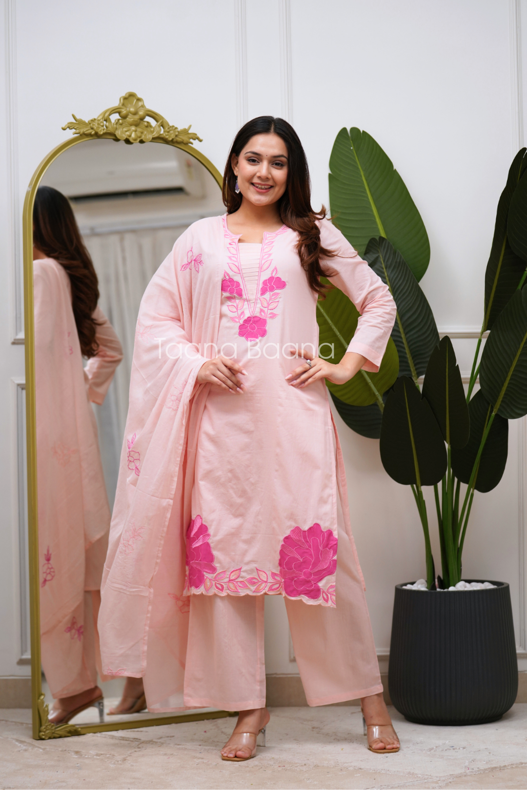 Dupatta Pant Set