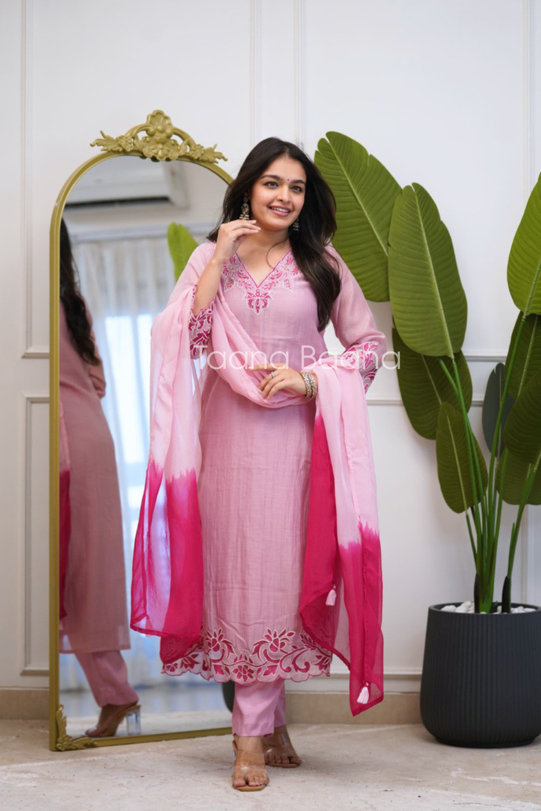 Dupatta Pant Set