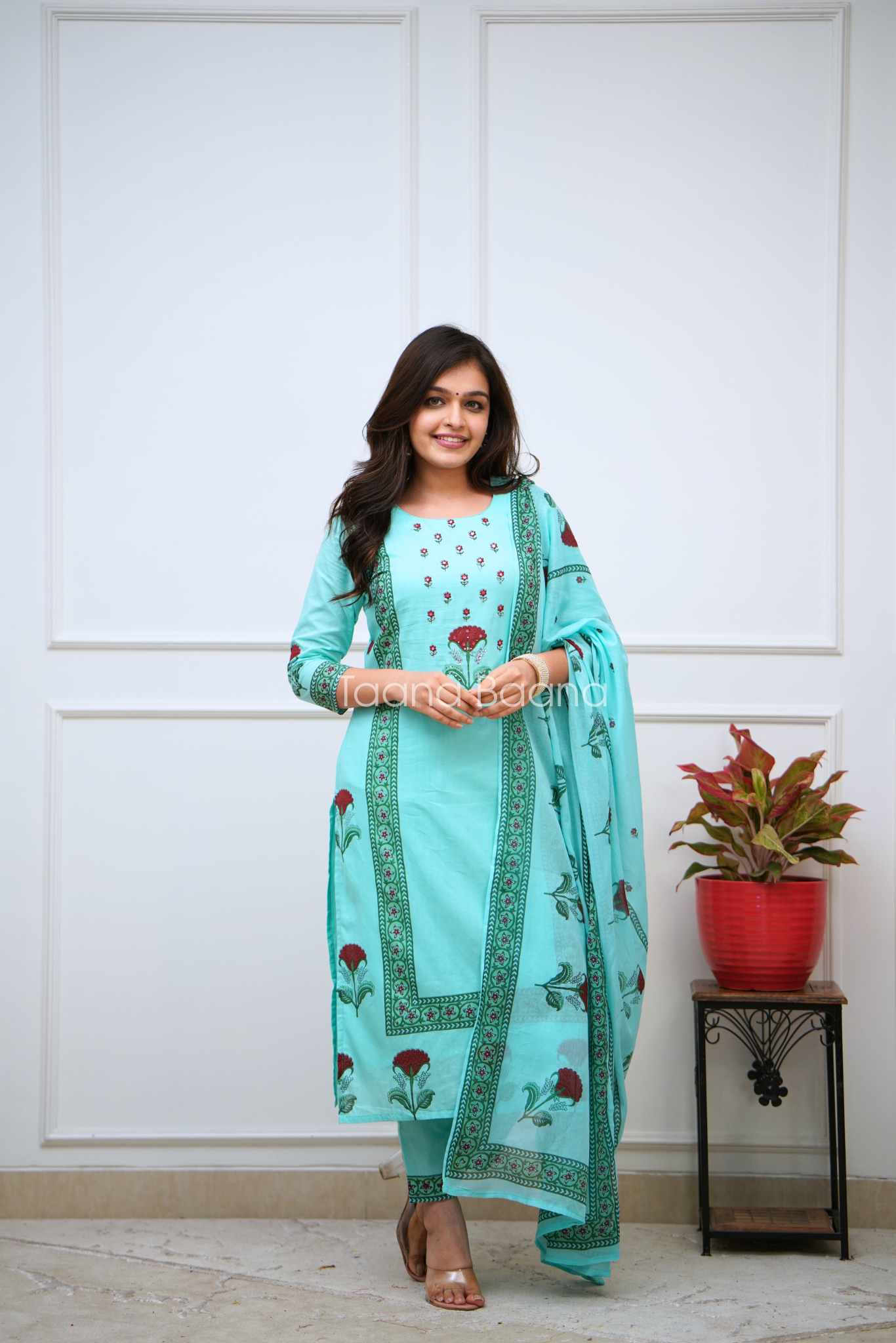 Dupatta Pant Set
