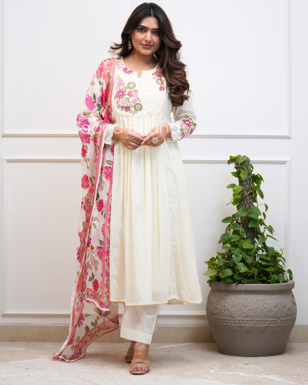 Dupatta Pant Set