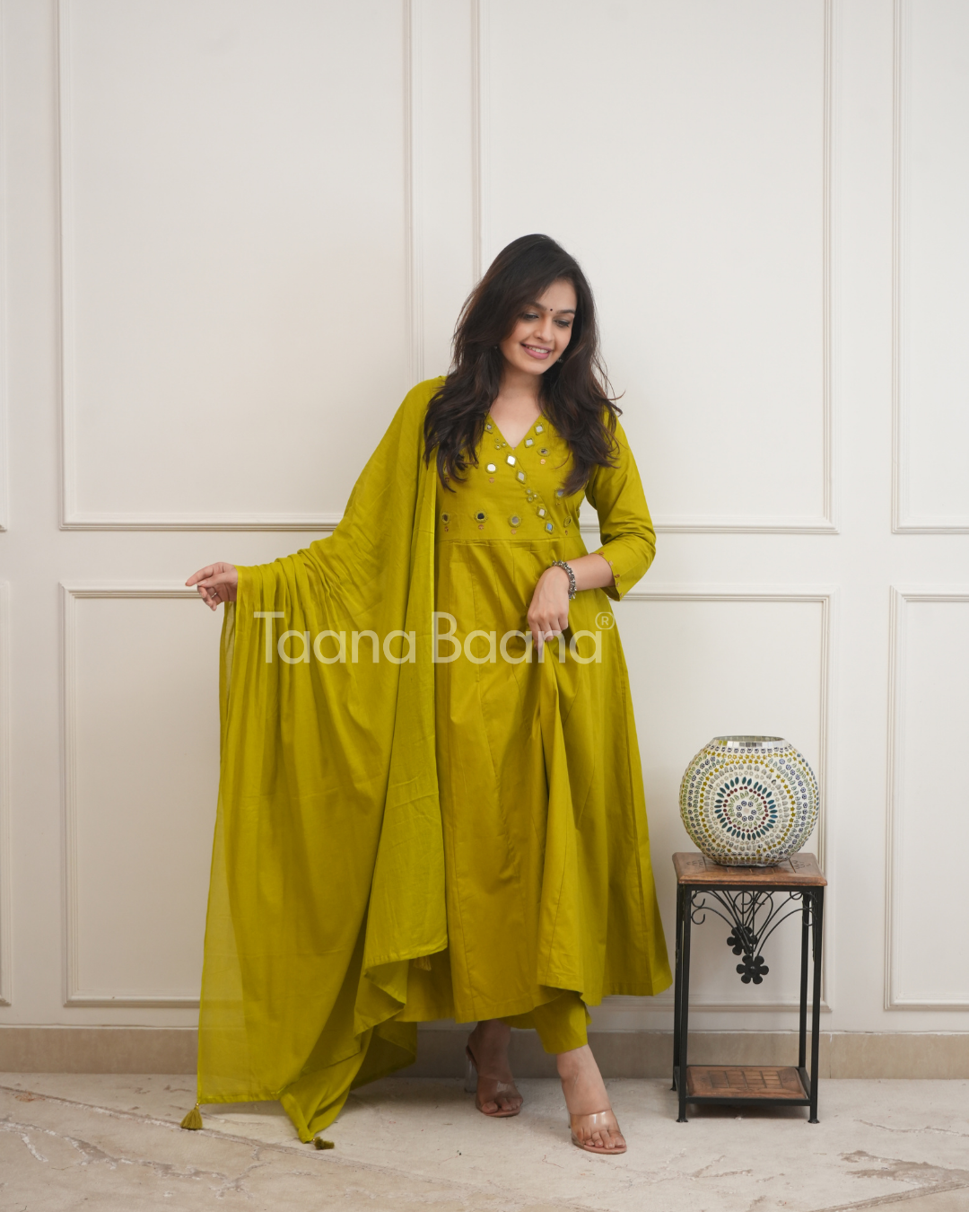 Dupatta Pant Set