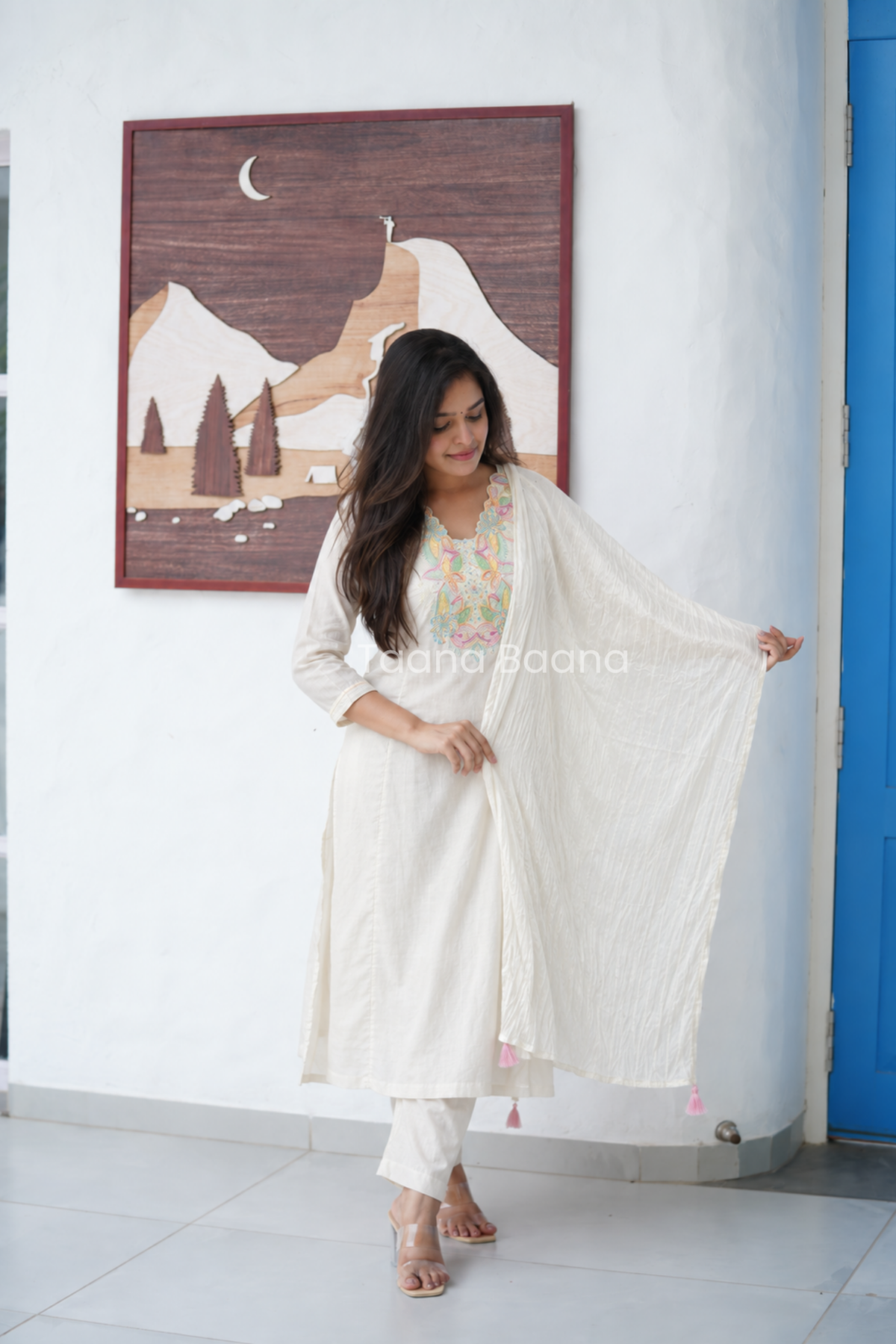 Dupatta Pant Set