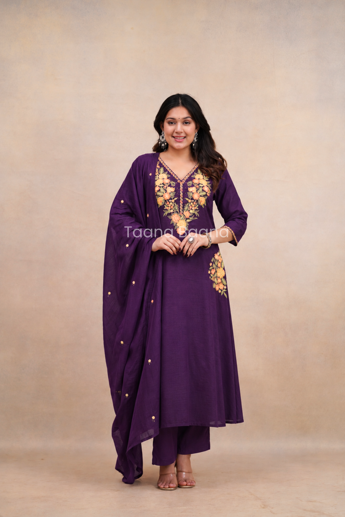Dupatta Pant Set