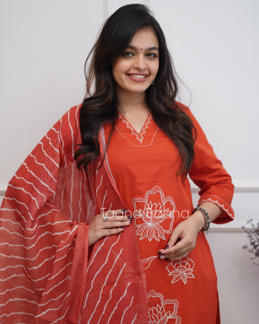 Dupatta Pant Set
