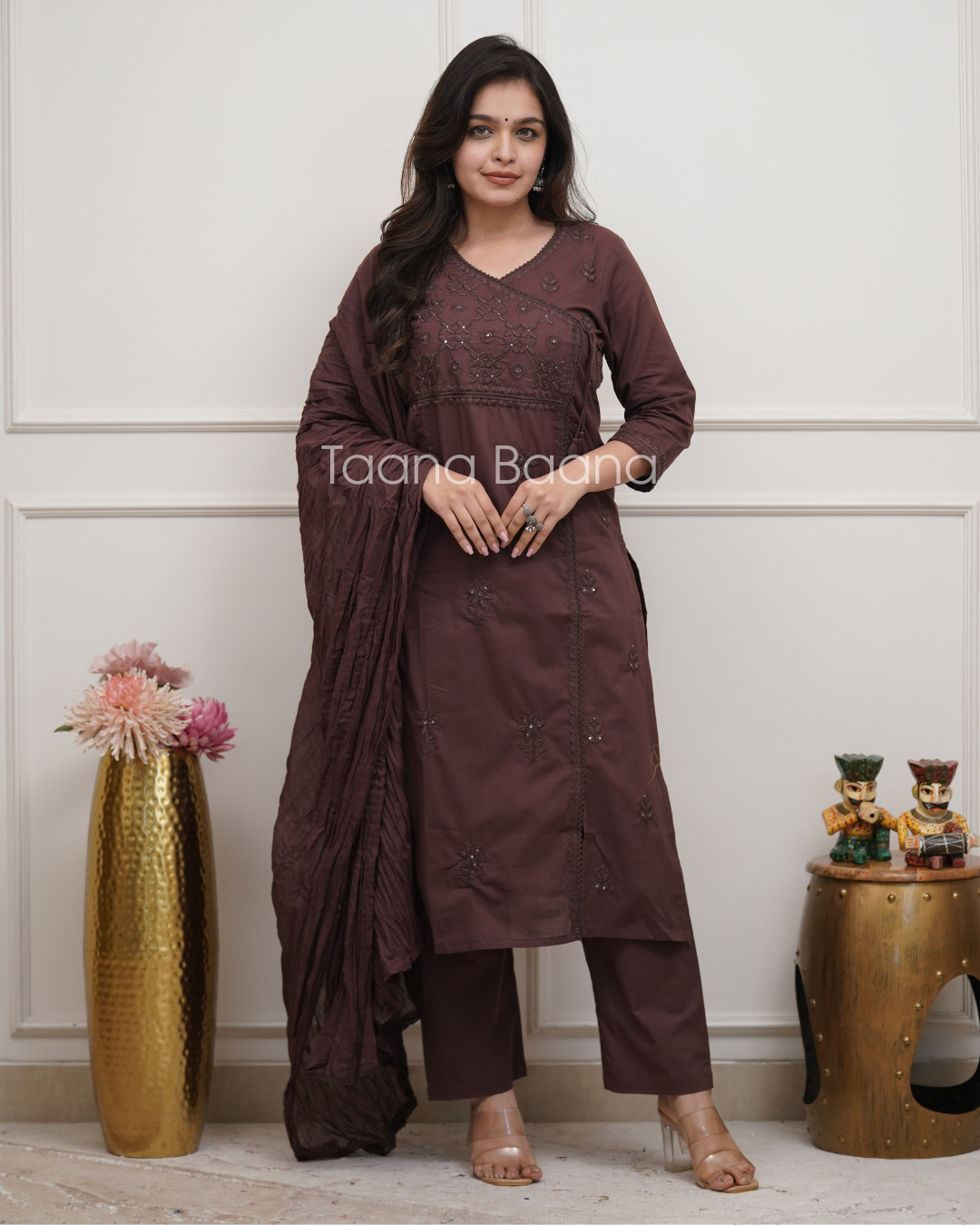 Dupatta Pant Set