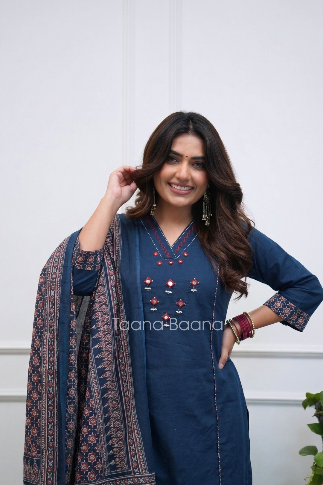 Dupatta Pant Set