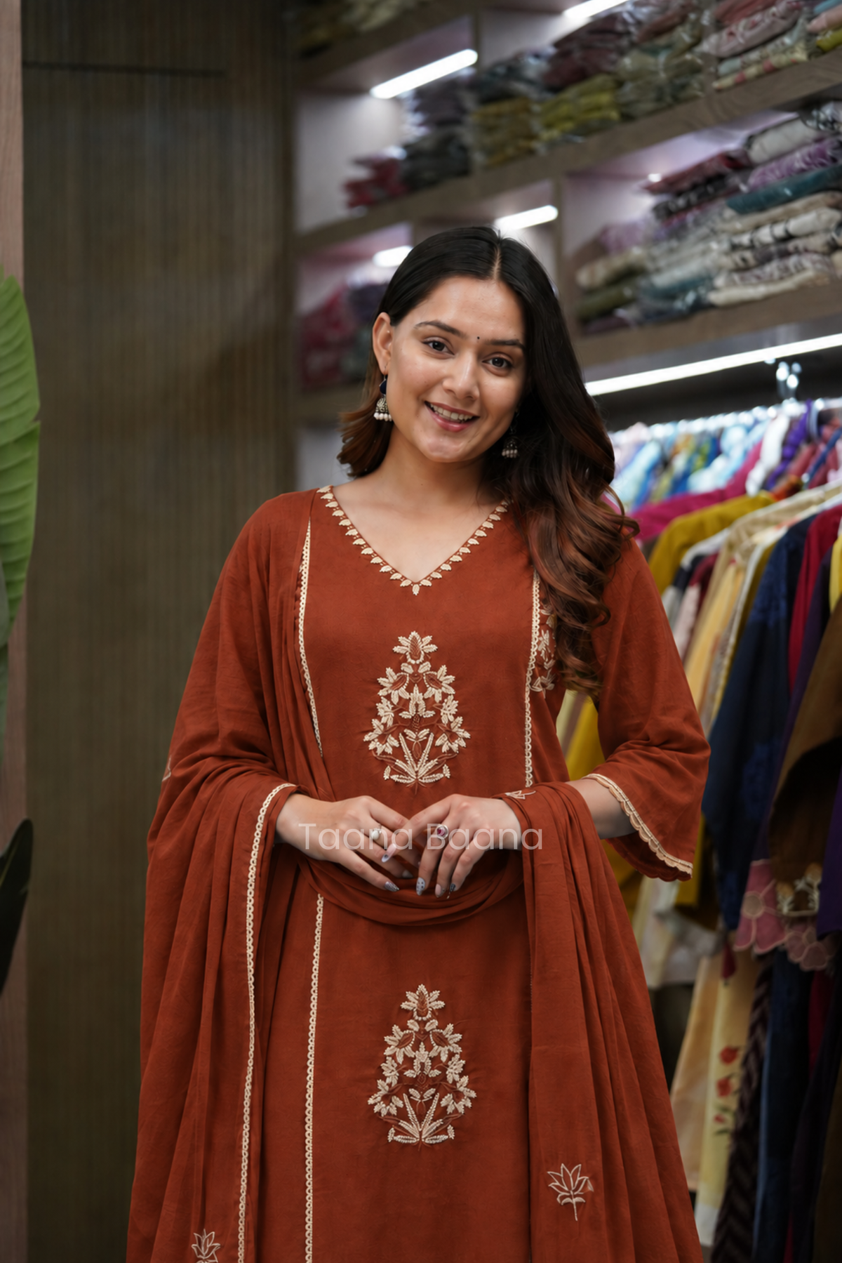 Dupatta Pant Set