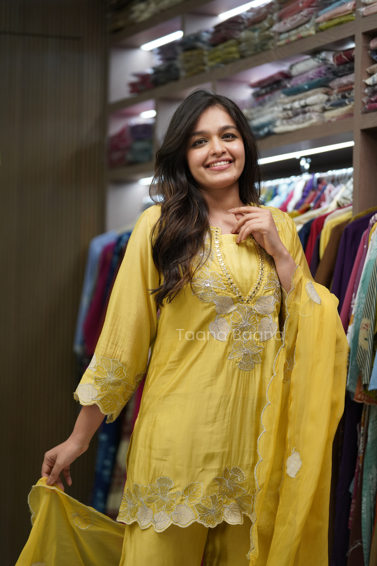 Dupatta Plazo Set