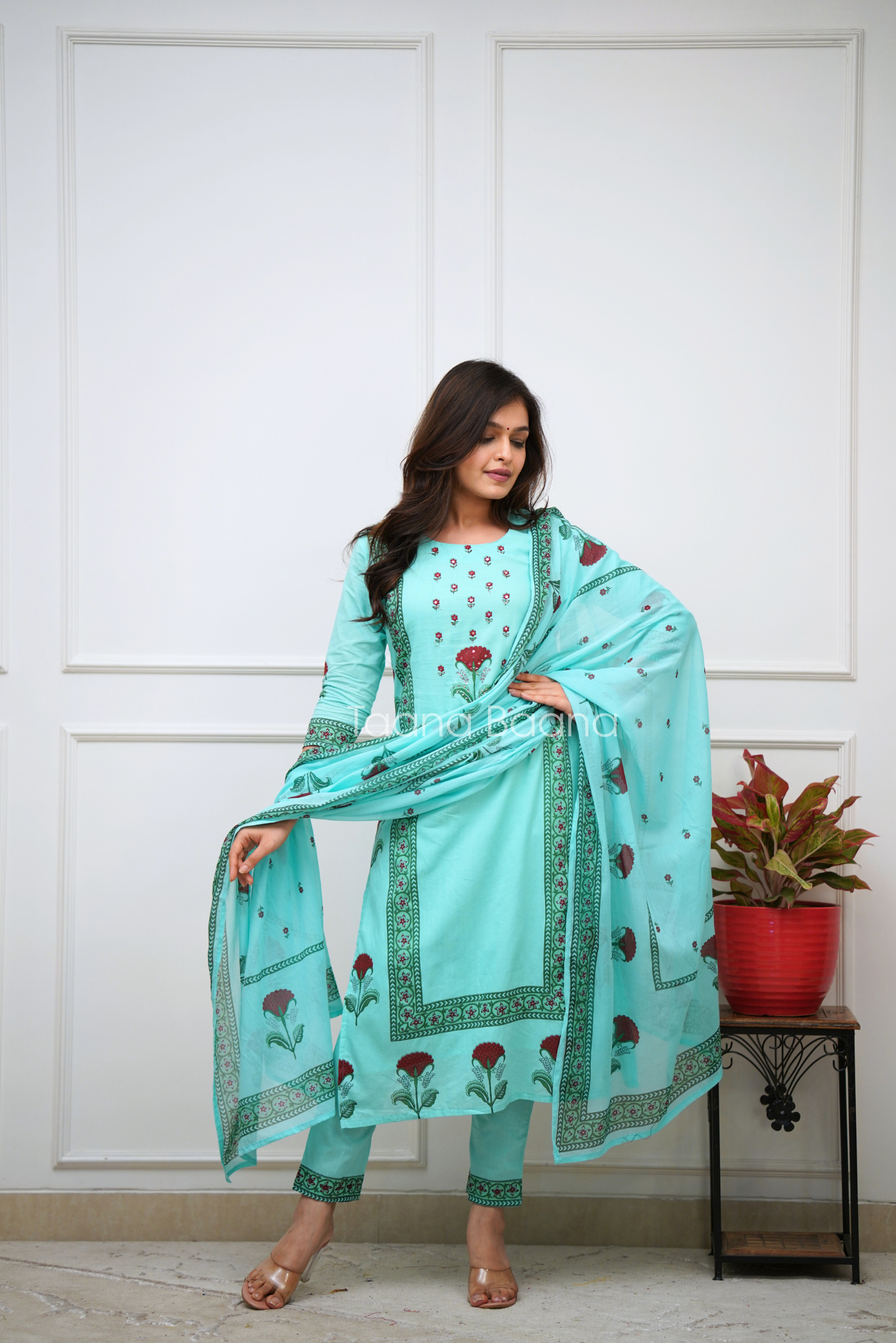 Dupatta Pant Set