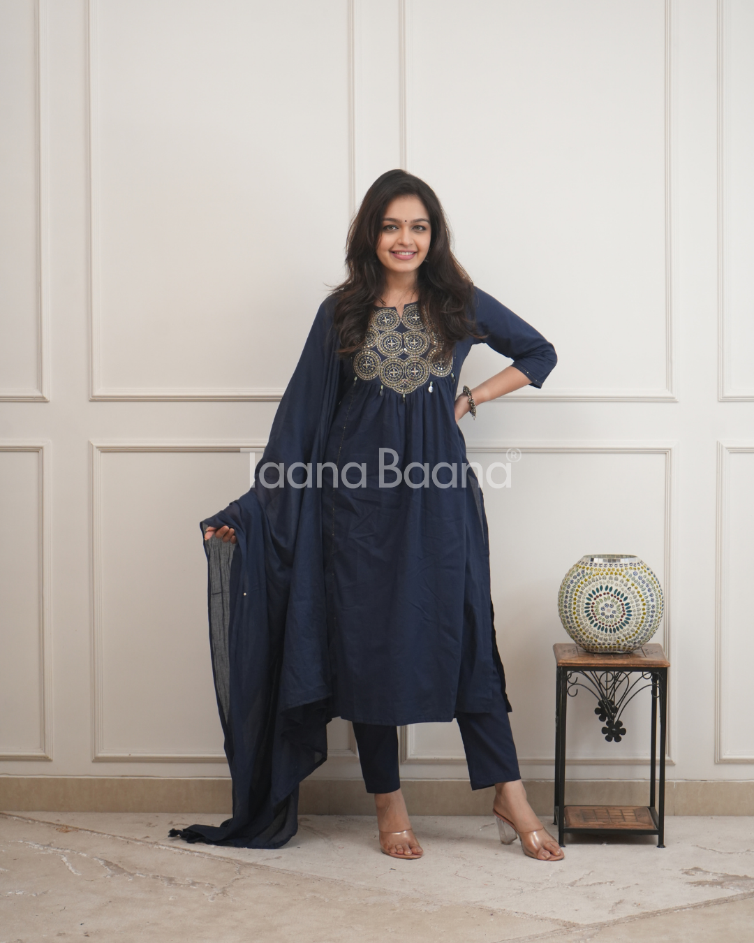 Dupatta Pant Set