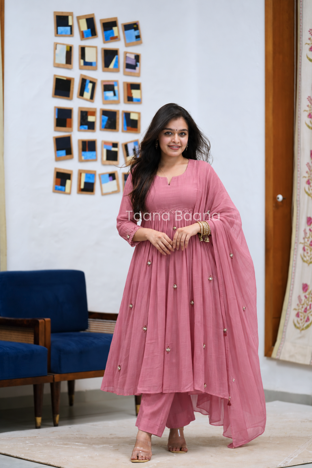 Dupatta Pant Set