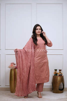 Dupatta Pant Set