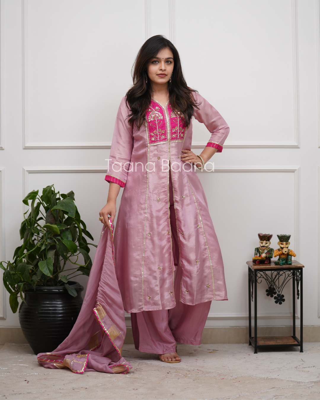 Dupatta Pant Set