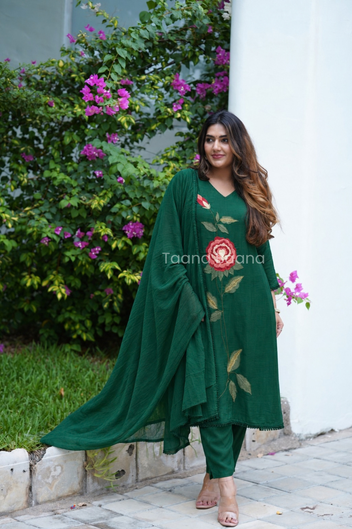 Dupatta Pant Set