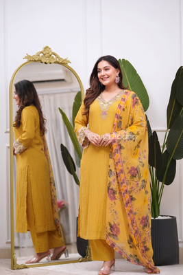 Dupatta Pant Set