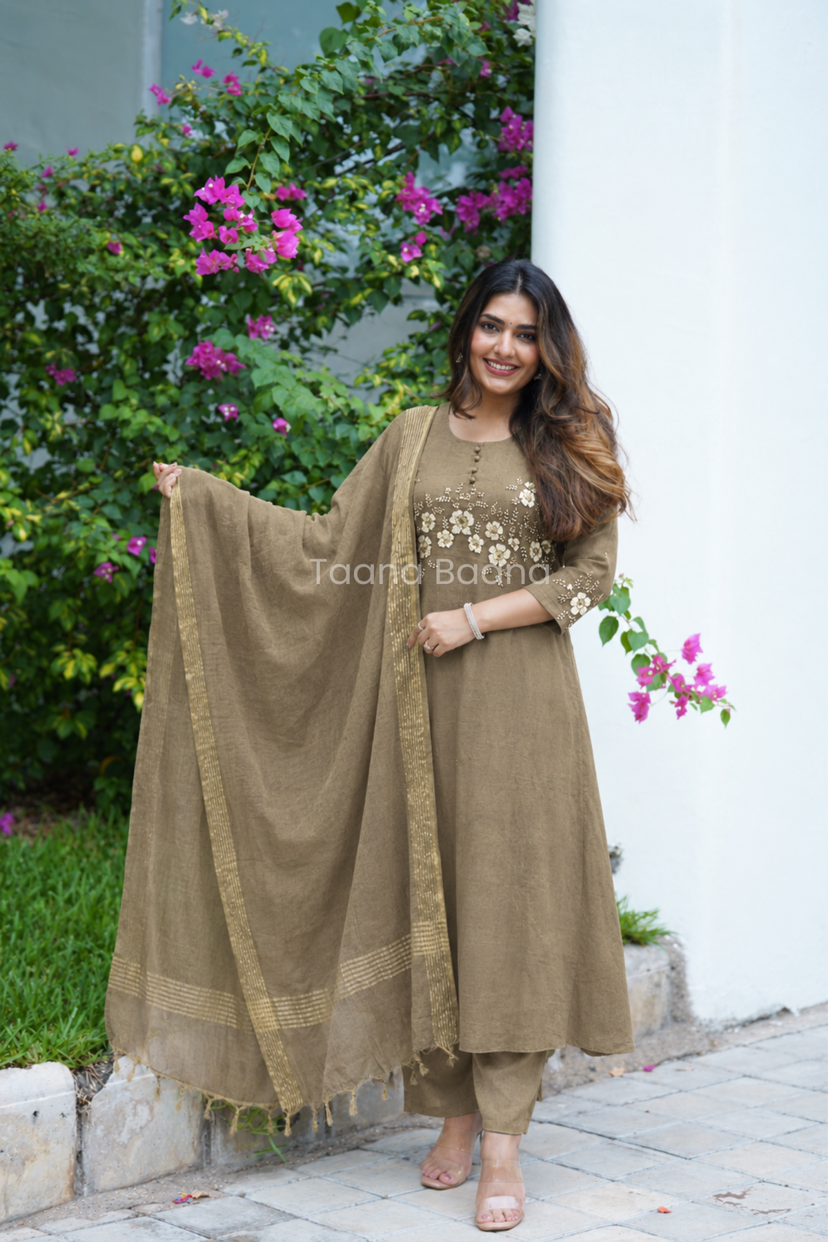 Dupatta Pant Set