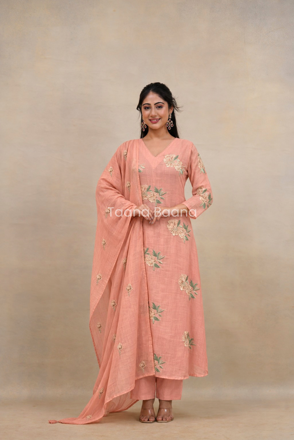 Dupatta Pant Set