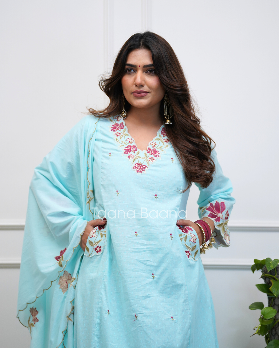 Dupatta Pant Set