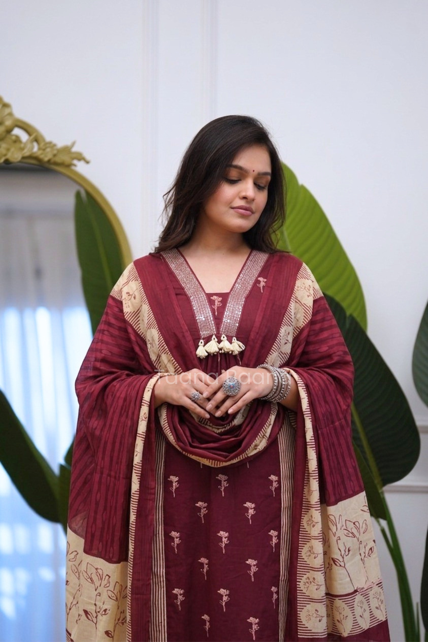 Dupatta Pant Set