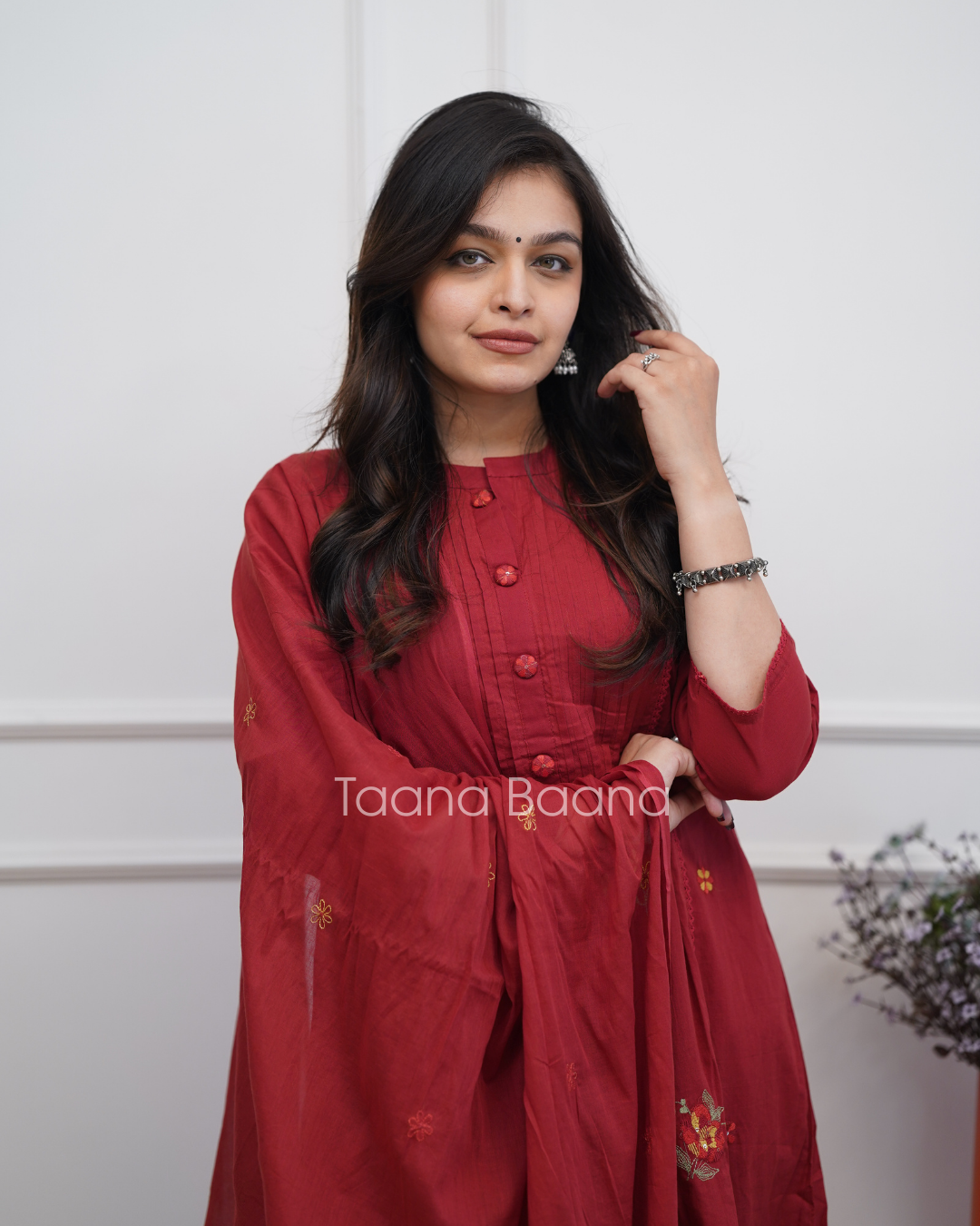 Dupatta Pant Set