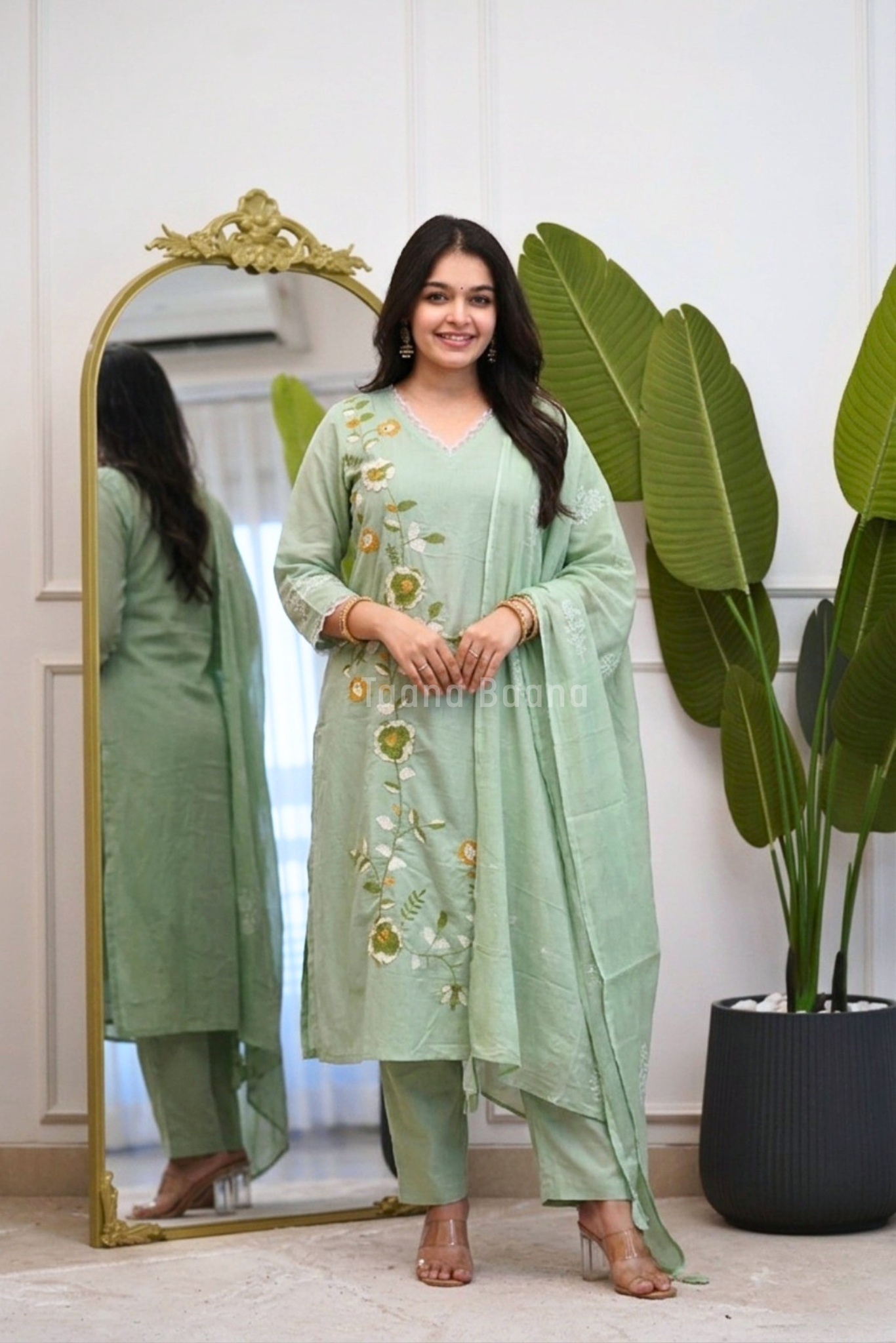 Dupatta Pant Set