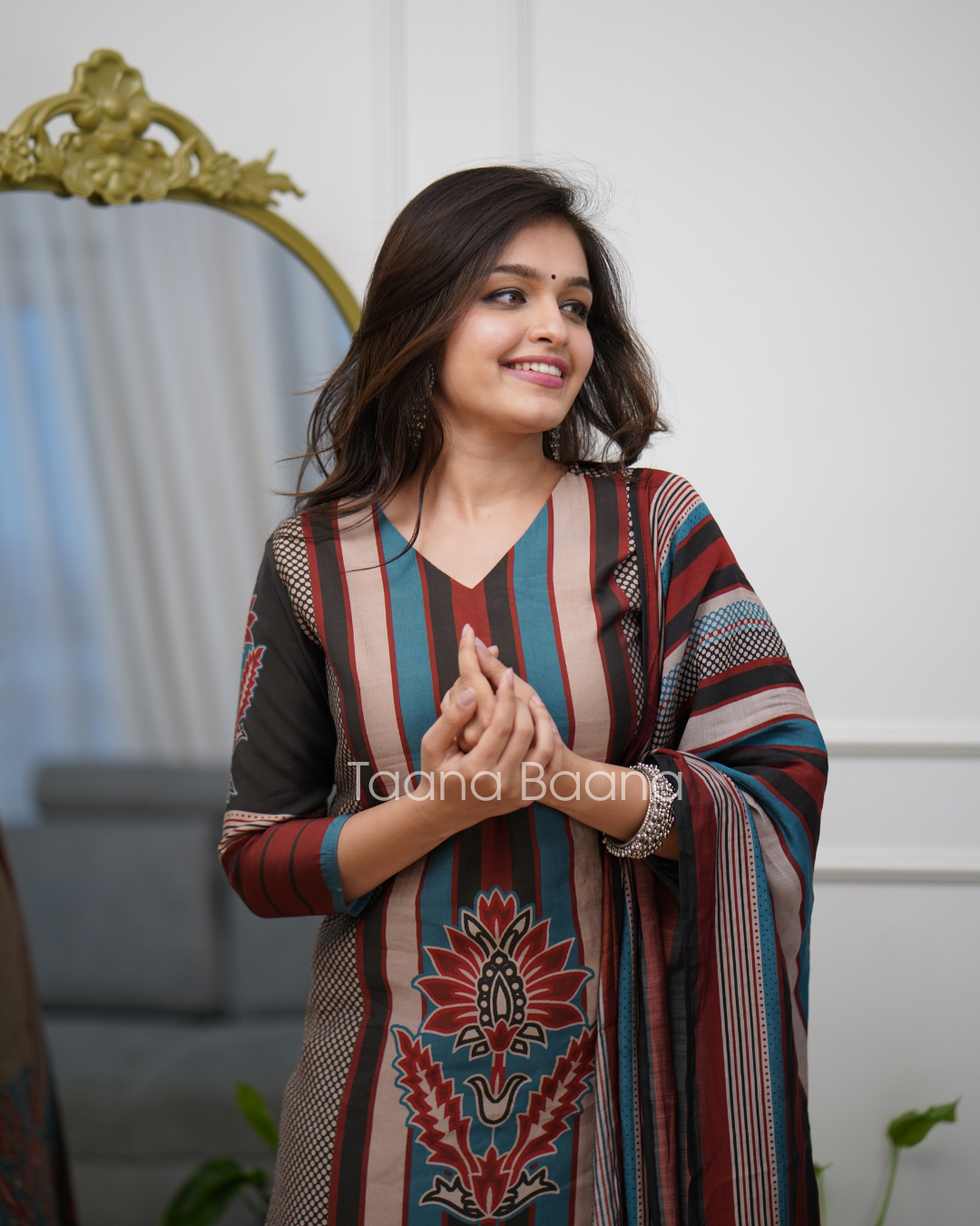 Dupatta Pant Set