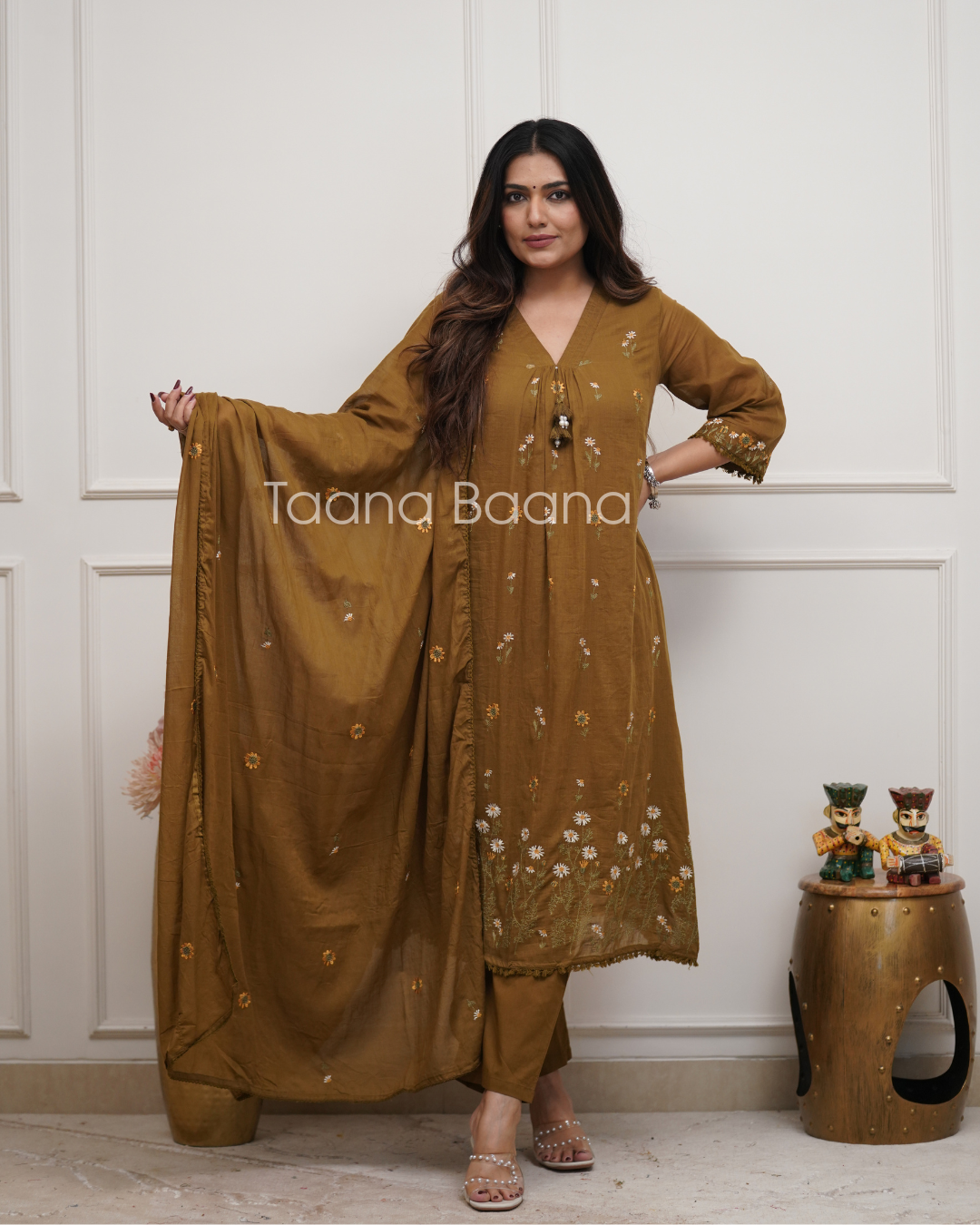 Dupatta Pant Set