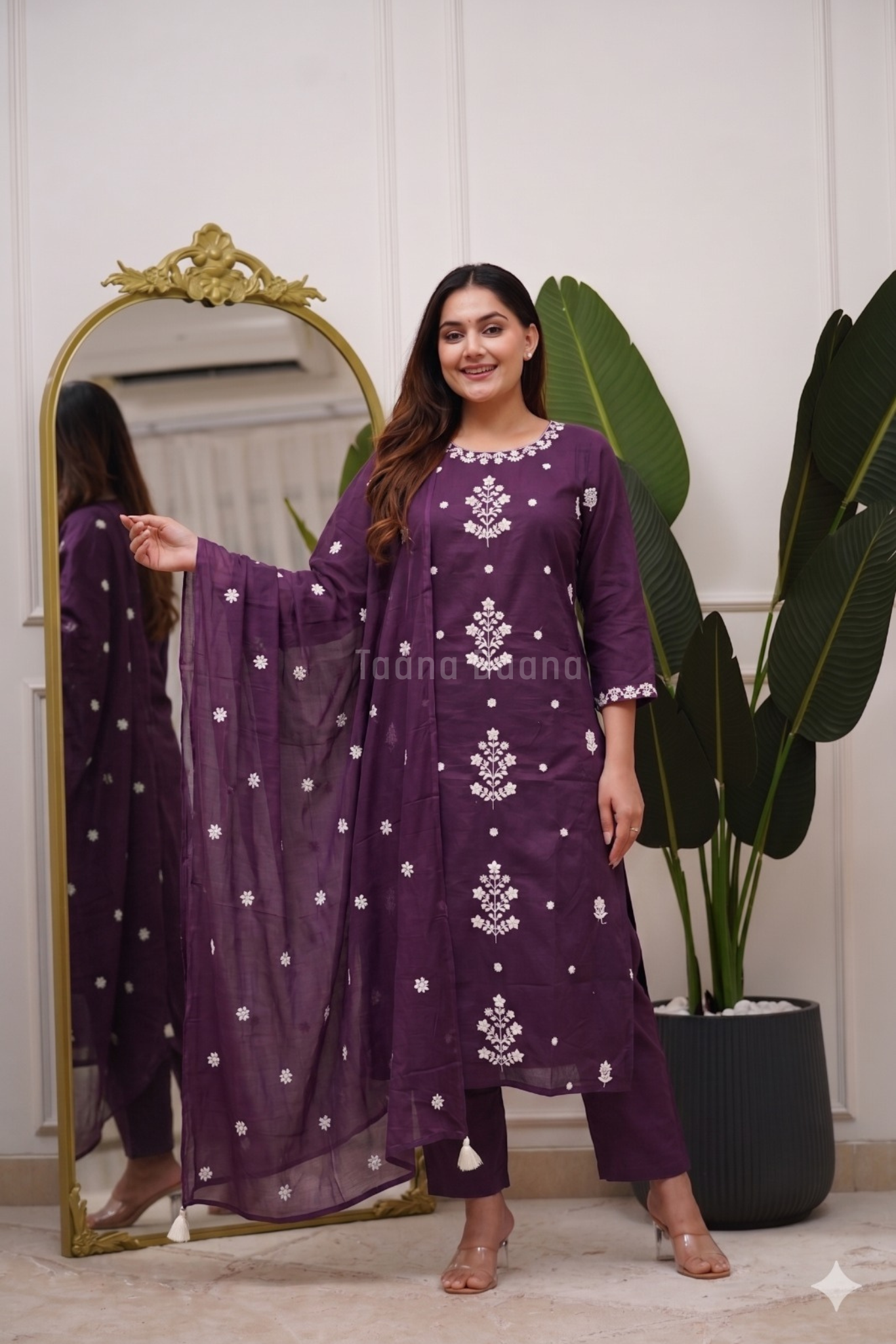 Dupatta Pant Set